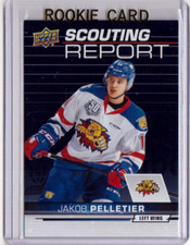 JAKOB PELLETIER 18/19 Upper Deck CHL Rookie SR-11 Scouting Report Calgary Flames