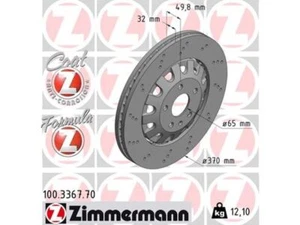 Front Brake Rotor For 2012-2013 Audi TT RS Quattro WY659PT - Picture 1 of 1