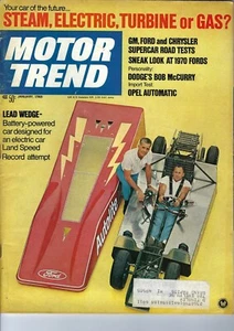 1969 Charger R/T, GTX, GTO, Chevelle SS 396, Torino Cobra in vintage Motor Trend - Picture 1 of 2