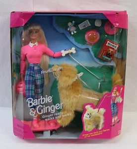 1987 Mattel Barbie and Ginger the Dog Really Walks & Talks - Senza prezzo di riserva - 17116 Mattel - Foto 1 di 7