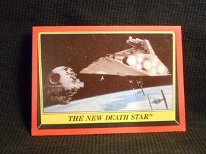 Original 1983 Vintage Return of the Jedi Topps Trading Card, Red Set #9