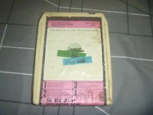 The Beatles At the Hollywood Bowl Rare 1977 Austrlian release 8 Track Cartridge - Picture 1 of 2