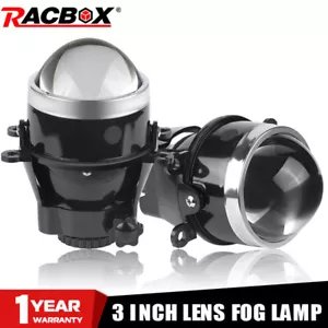 2X 3.0 inch HID Bi-xenon Projector Fog Lights Lens Lamps Retrofit for Valeo - Picture 1 of 11