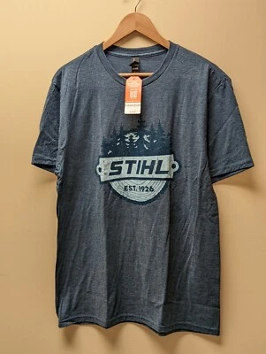Camiseta Oficial STIHL "WOOD COOKIE" Azul M, L y XL Foto 1 de 3