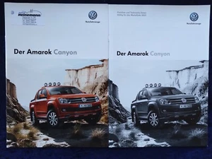 VW Amarok Canyon Prospekt 1.2014 + Preisliste - Picture 1 of 8