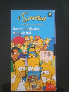 Simpson VHS 2 episodi stagione 2: HOMER IL BALLERINO/MINIGOLF KID - Foto 1 di 1