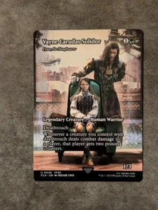 Borderless Vayne Carudas Solidor Final Fantasy Magic the Gathering FCA MTG NM - Picture 1 of 3