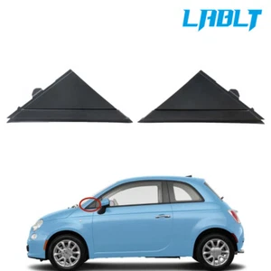 LABLT Left&Right Side Reverse Mirror Triangle Panel Kit For 2012-2019 Fiat 500 - Bild 1 von 10