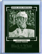 Upper Deck - Portfolio - Black and White - Jack Eichel