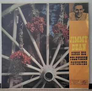 JIMMY DEAN Sings His Television Favorites MERCURY MG 20319 AUS Country 1957 LP - Picture 1 of 3