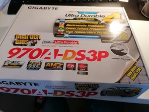 Gigabyte Mainboard 970A-DS3P AM3+ CPU AMD 6300FX - Bild 1 von 9