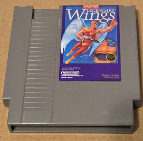 Legendary Wings - Nintendo NES - Tested & Pins Cleaned - Vintage Game Cartridge