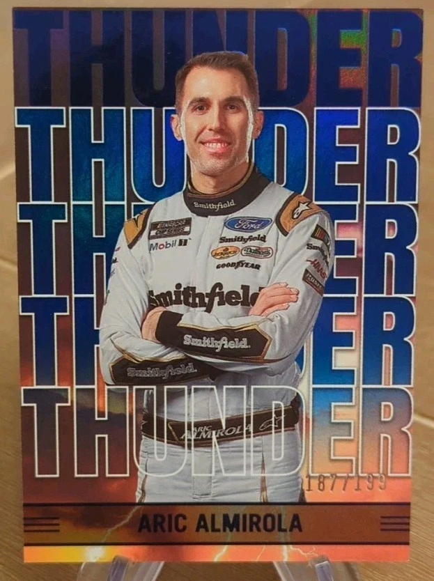 2023 Chronicles Thunder Blue 187/199 Aric Almirola - Image 1 of 1
