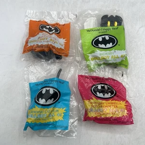 McDonalds Happy Meal 1991 Batman Returns Fahrzeuge Spielzeug Komplettsatz 4 Neu - Bild 1 von 9