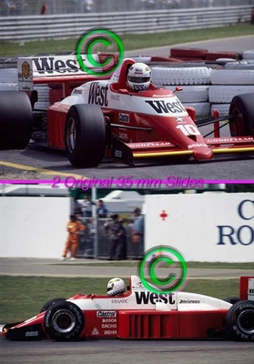 2 Original 35mm Slides F1 Christian Danner - Zakspeed 1987 San Marino Formula 1 — 第 1/3 张图片