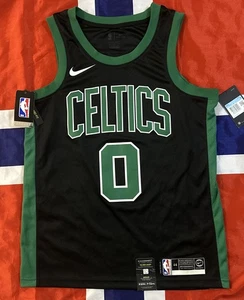 Nike NBA Boston Celtics Jayson Tatum schwarz mit grün 2017 M Swingman Trikot Neu mit Etikett - Bild 1 von 13