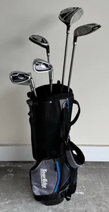 Tour Edge Hot Launch HL-J Junior Kids Golf Club Set Y-Flex Stand Bag Blue* RH - Picture 1 of 7