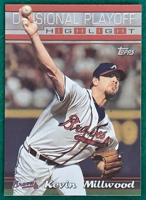 Бейсбольная карточка Кевина Миллвуда - 2000 Topps #222 - Divisional Playoff Highlight - Изображение 1 из 3