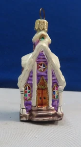 Christopher Radko Midnight Segen Weihnachtsschmuck 3 1/2 Zoll - Bild 1 von 4