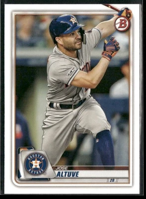 2020 Bowman Jose Altuve #88 Houston Astros - Image 1 of 2