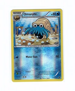 Omanyte 17/124 Fates Collide Reverse Holo - Pokemon Karte - Bild 1 von 2