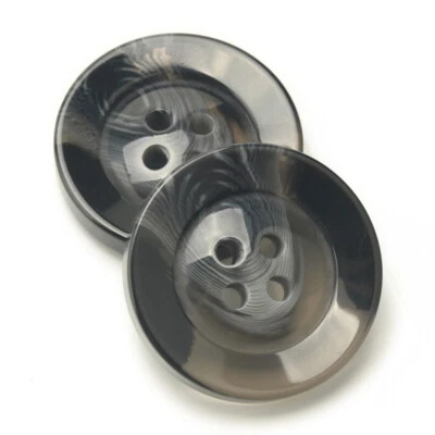 10Pcs Sewing Buttons Resin 4-Hole Round Button for sewing Trench Coat Suit - Image 1 of 4