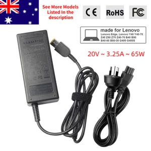 AC Adapter Power Supply Charger for Lenovo G50-45 G50-30 G50-70 G50-80 B50-30 - Picture 1 of 6