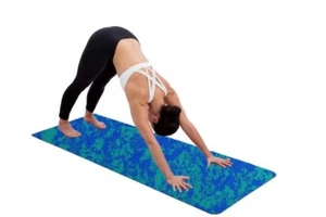 Estera de yoga reversible extra gruesa antideslizante esterilla de ejercicio y fitness - Imagen 1 de 6