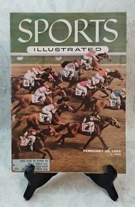 Vintage February 28, 1955 Sports Illustrated Magazine Horse Racing  - Picture 1 of 3