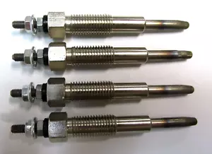 4 Replacement Glow Plugs MA-31A66-13200 for Cub Cadet 7205 7260 7265 7360SS - Picture 1 of 2