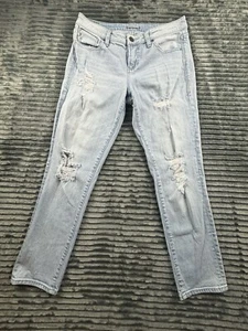 Dear John Jeans Sz 28 Stretch Fit Distressed Look Womens Denim Jeans - Picture 1 of 18