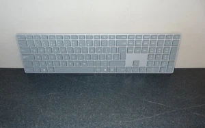 Clavier sans fil Microsoft Surface - Gris - Fonctionne - Photo 1/15