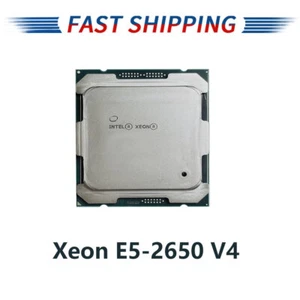 Intel Xeon E5-2650 V4 2.20GHz 12-Cores 30MB LGA 2011-v3 CPU Processor SR2N3 105W - Picture 1 of 9