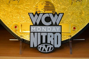 WCW Monday Nitro 3D Wrestling Printed Display Logo - Picture 1 of 4