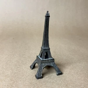 3" großer Eiffelturm Mini Metall Paris Frankreich Souvenir Figur - Bild 1 von 6