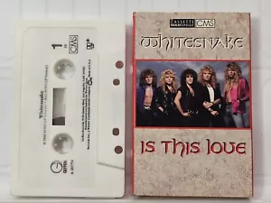 WHITESNAKE - IS THIS LOVE (Cassette Single, 1987, Geffen) 20754-4 - Picture 1 of 2