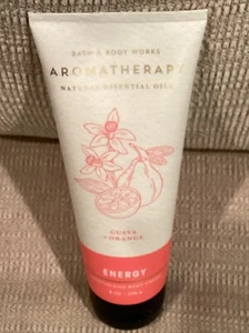 Bath & Body Works Aromatherapy~ENERGY~Guava & Orange~Body Cream New~HTF - Picture 1 of 2