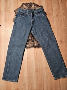 Men's Wrangler Classic Regular Fit Blue 5 Pocket Jeans 30x30 - Picture 1 of 15