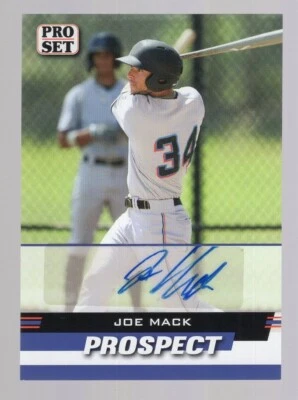 JOE MACK 2022 LEAF PRO SET PROSPECT ROOKIE RC AUTO **MIAMI MARLINS** SP - Image 1 of 2