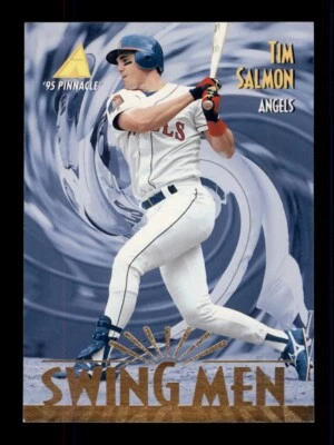 1996 PINNACLE SWING MEN #286 TIM SALMON CALIFORNIA ANGELS - Image 1 of 2