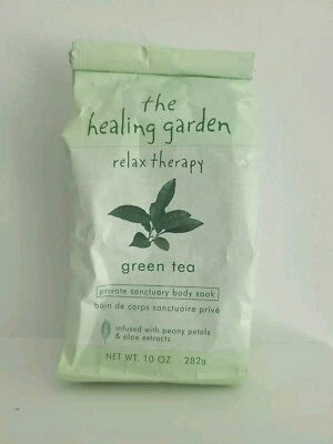 The Healing Garden Green Tea Therapy Private Sanctuary Body Soak 10 oz - Image 1 of 2