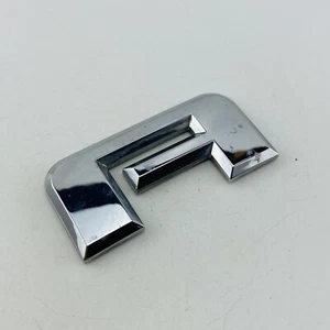2007-2012 GMC Acadia Emblem Letter Logo Badge Trunk Lid Rear Chrome OEM E15A-1 - Picture 1 of 6