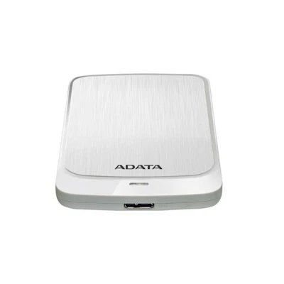 NEW ADATA HV320 2TB White SLIM External HDD Storage Portable USB 3.2 Hard Drive - Image 1 of 3