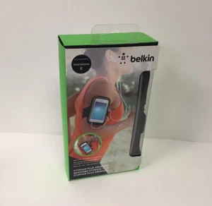 Belkin - Étui de rangement plus brassard pour la plupart des téléphones portables (petit) - Noir - Photo 1 sur 4