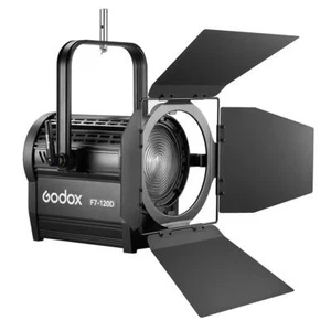 Godox F7-120 120W Daylight Fresnel Light, Hang Mount #F7-120D K1 - Picture 1 of 10