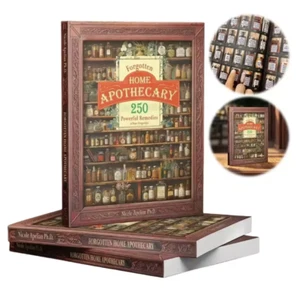 Forgotten Home Apothecary Natural Home Remedies Book Herbal Remedies Book AU - Picture 1 of 3
