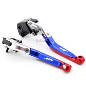 CNC Brake Clutch Levers For BMW S1000RR/HP4 2010-2018 15 Logo Folding Extendable - Bild 1 von 13