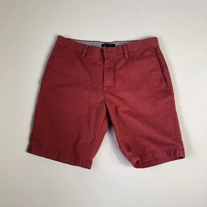 Banana Republic Men's Chino Shorts Size 32 Red E96 - Picture 1 of 5