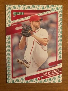 2021 Donruss Statue of Liberty Max Scherzer Washington Nationals - Picture 1 of 1