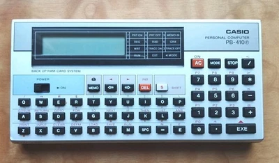 Casio PB-410 Personal Computer - Image 1 of 3